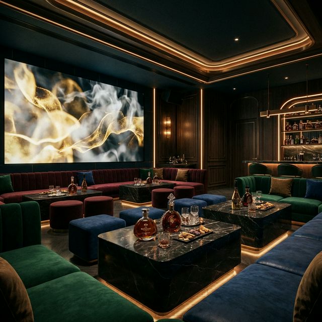 안양일번가 보도노래방 프리미엄 VVIP 라운지 실제 시설